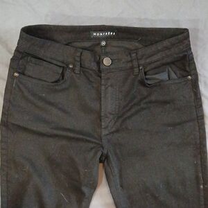 Monfrere Men's Black Chinos